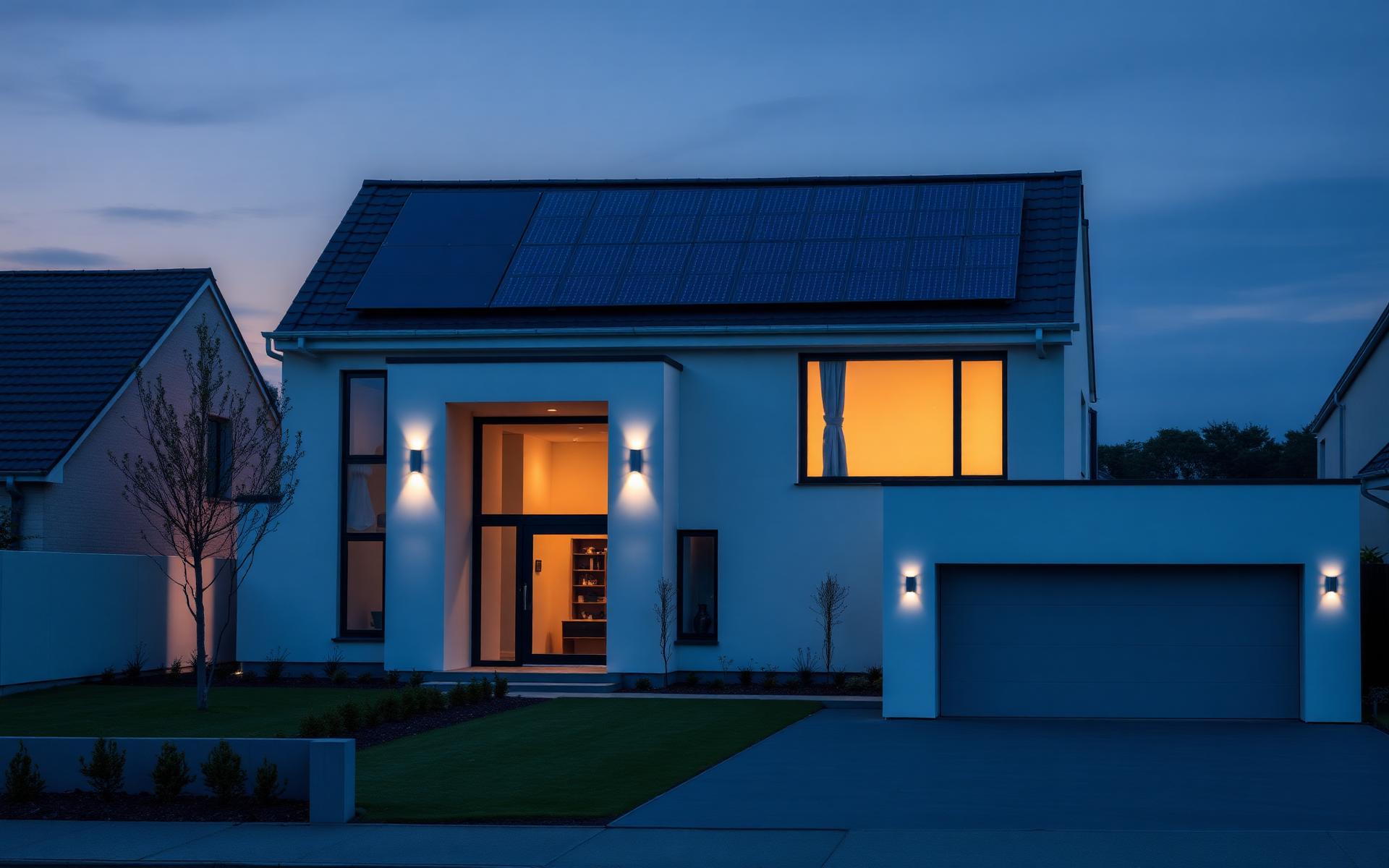 Moderne gerenoveerde woning met nieuw dak, zonnepanelen en afgewerkte gevel